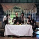 31-05-1978 Long Tall Ernie & the Shakers at studio in Amsterdam.

[keywords]Posed, Dinner table, Frankenstein[/keywords]